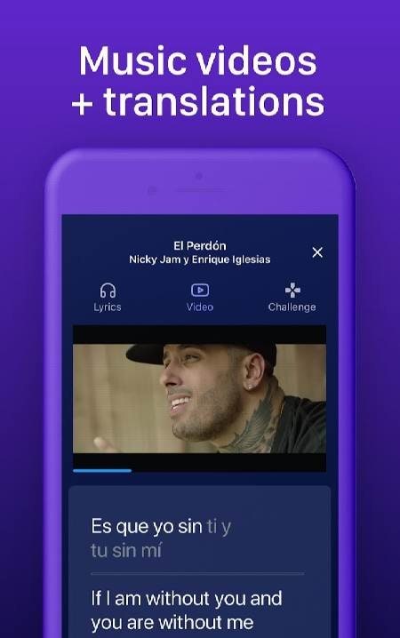 Learn Spanish with music in Lirica screenshot 3