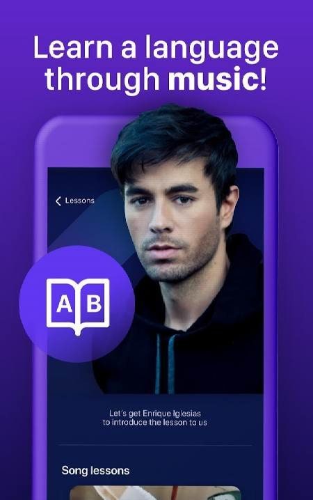Learn Spanish with music in Lirica screenshot 1
