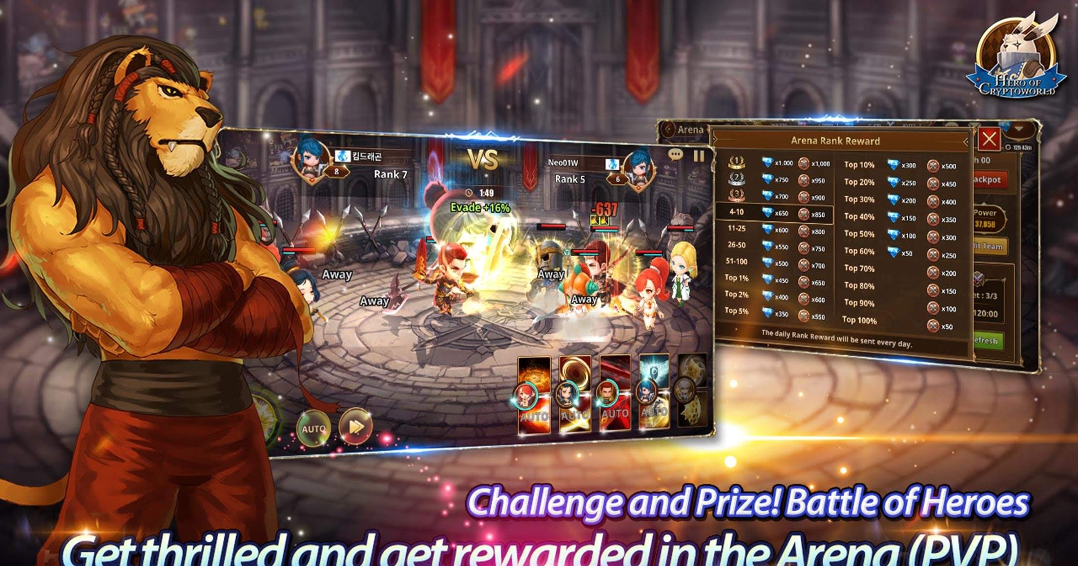 Hero of Cryptoworld gameplay screenshot 2
