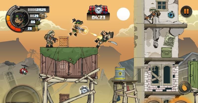 Metal Soldiers 3 gameplay screenshot 1
