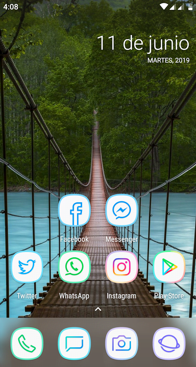 Horux White - Icon Pack preview 4