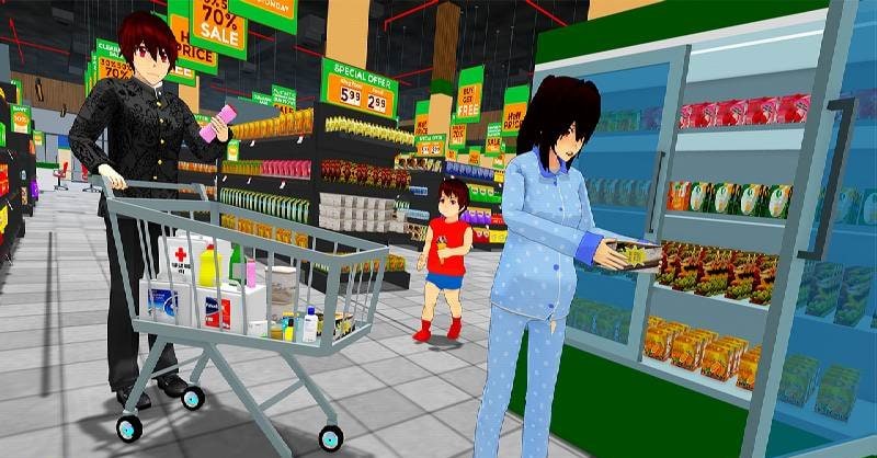 Anime Family Simulator: Pregnant Mother Games 2021 gameplay screenshot 1