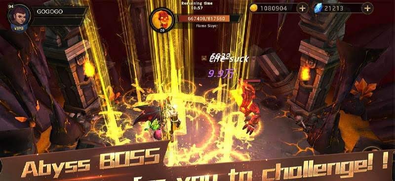 Hunter Legend : Chaos dungeons - Idle RPG screenshot 1