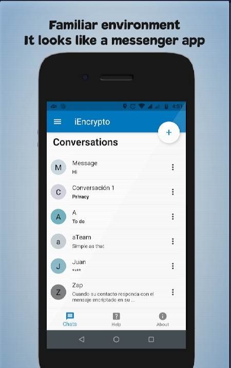 iEncrypto - Protection Layer for any Messenger screenshot 2