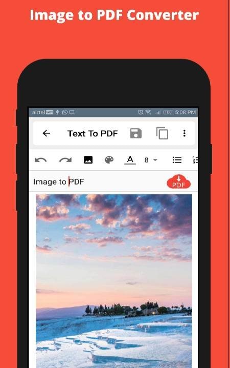 Notas - Text To PDF Converter screenshot 4