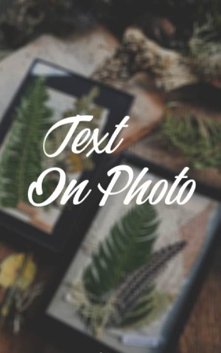 Text on Photo screenshot 1