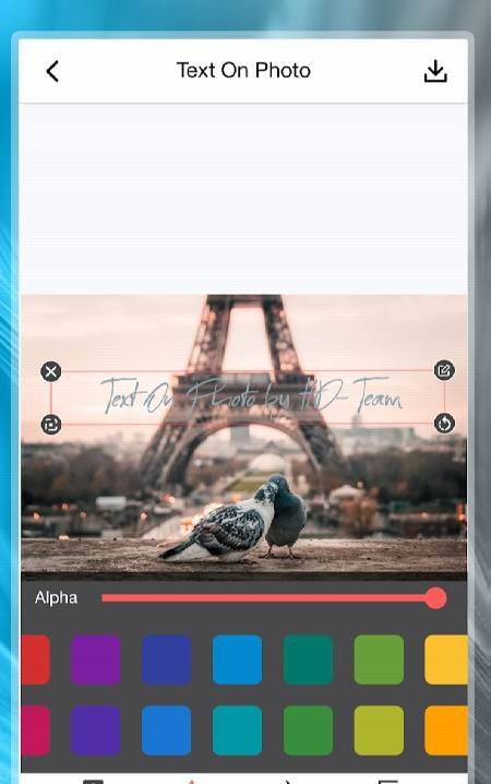 Text on Photo screenshot 4
