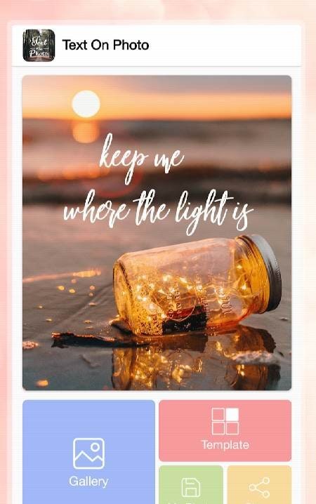 Text on Photo screenshot 2
