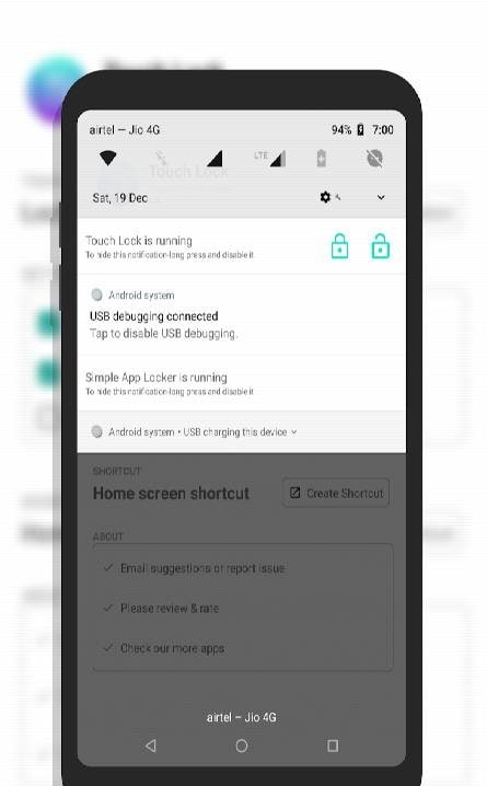Touch Lock : Lock touch screen screenshot 2