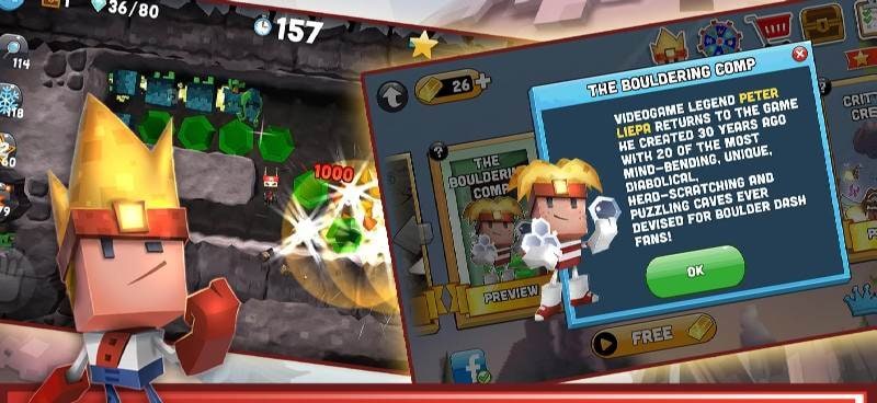 Boulder Dash® 30th Anniversary screenshot 2