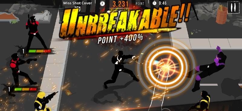 GunStrider: Tap Strike screenshot 1