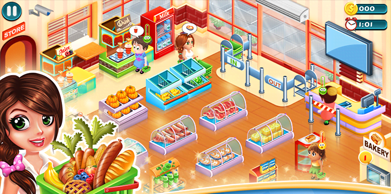 Supermarket Tycoon gameplay screenshot 3