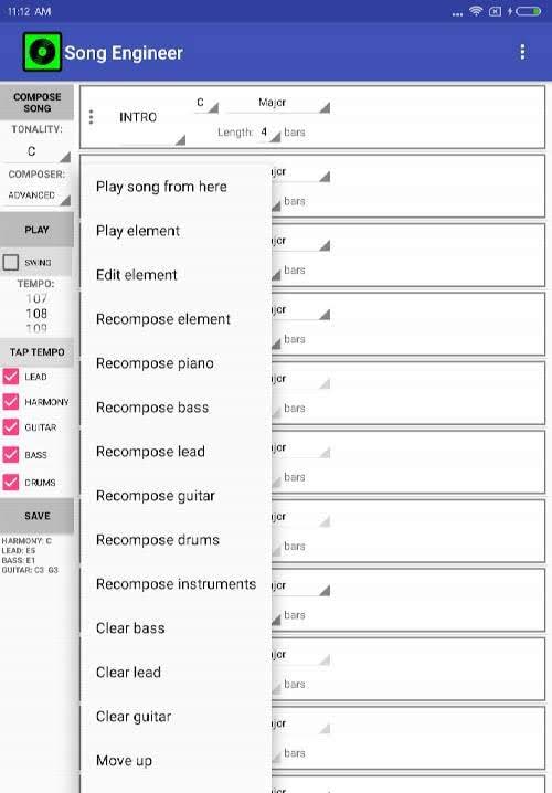 Song Engineer Screenshot 2