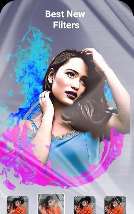 FunArt Photo Editor: Photo Filters & Cartoon Face screenshot 3