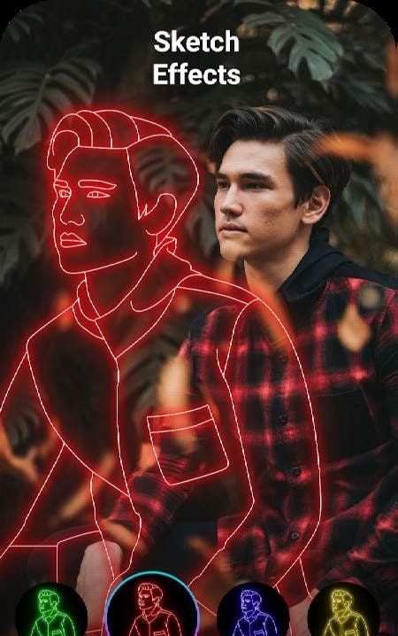 FunArt Photo Editor: Photo Filters & Cartoon Face screenshot 4