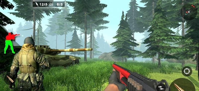 Jungle Counter Attack: US Army Commando Strike FPS gameplay screenshot 3