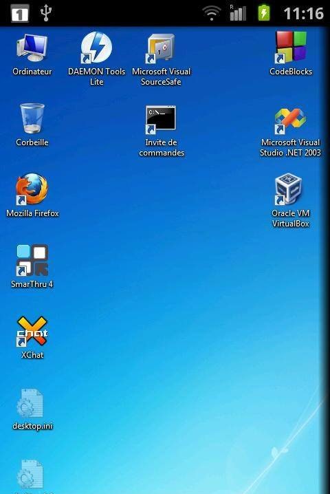 akRDCPro VNC viewer screenshot 2