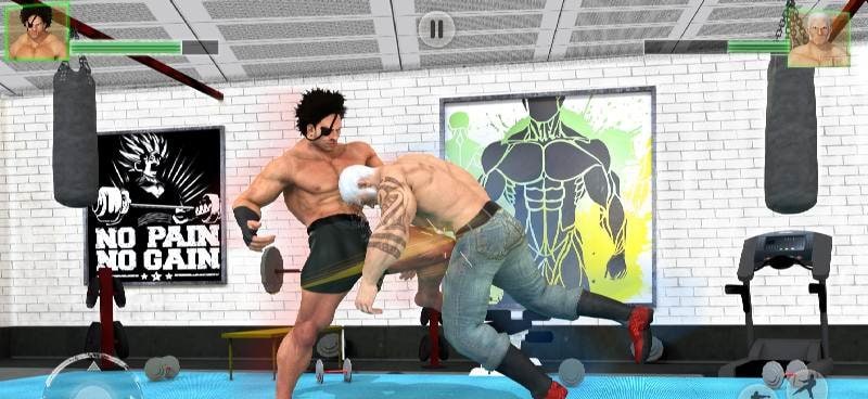 Bodybuilder Fighting Games: Gym Trainers Fight screenshot 3