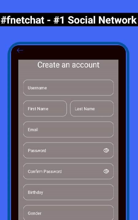 Fnetchat - Premium Social Network screenshot 2