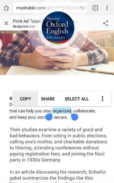 Oxford Shorter English Dictionary screenshot 3