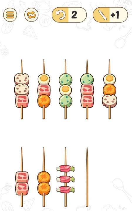 BBQ Sort Puzzle gameplay screenshot 3