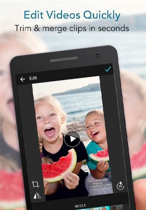 YouCam Cut – Easy Video Editor & Movie Maker Screenshot 1