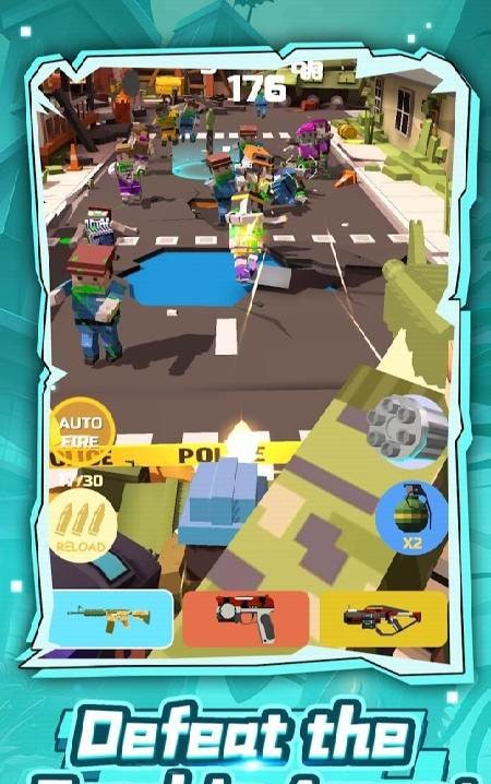 Idle Zombie Master: Gun Shooting Game screenshot 2