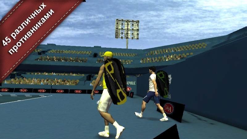 Cross Court Tennis 2 screenshot 2