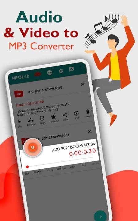 Mp3Lab - Video to MP3 Converter & Ringtone Maker screenshot 1