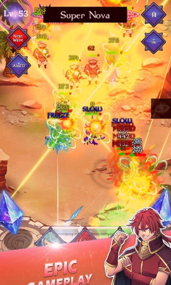 Leturn - RPG Tower Defense of Magic screenshot 1