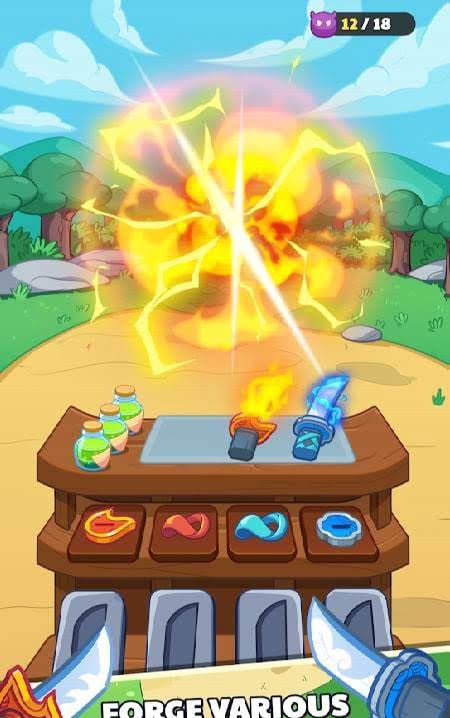 Forge Hero: Epic Cooking Adventure Game screenshot 2