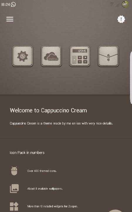 Cappuccino Cream screenshot 4