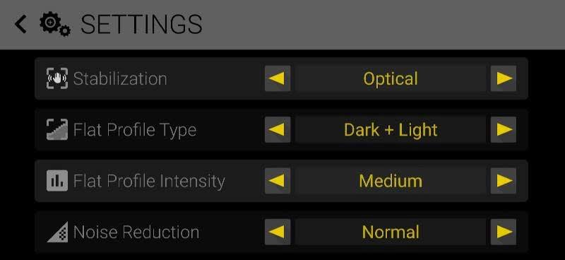 Cinema 4K interface preview 4