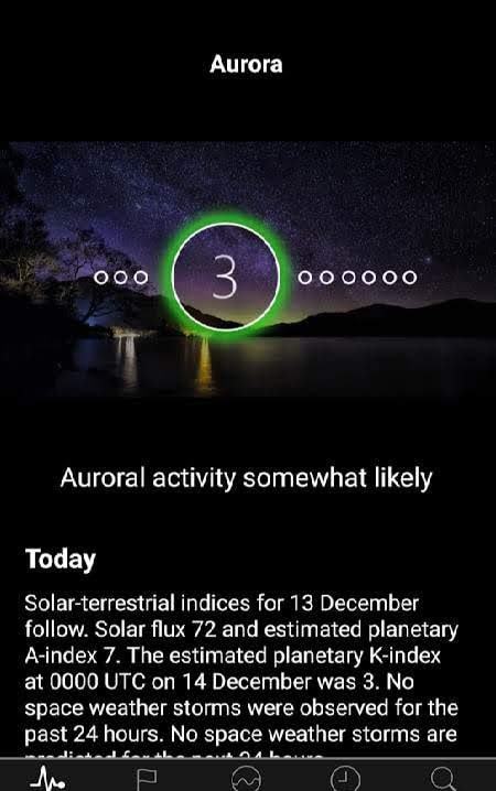 Space Weather App screenshot 1