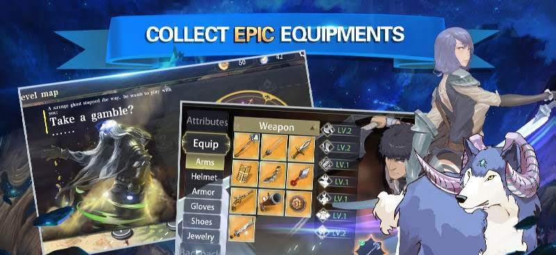 Lost Rings - Fantasy Puzzle RPG Match 3 Games Screenshot 3