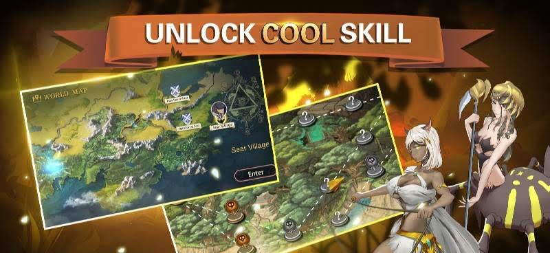 Lost Rings - Fantasy Puzzle RPG Match 3 Games Screenshot 2