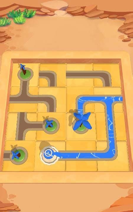 Water Connect Puzzle gameplay view