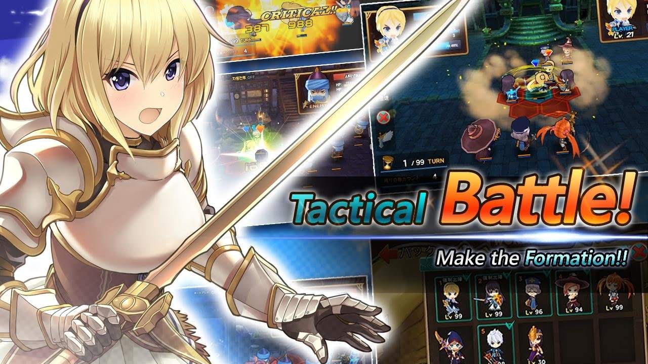 TacticsLand (SRPG) screenshot 1