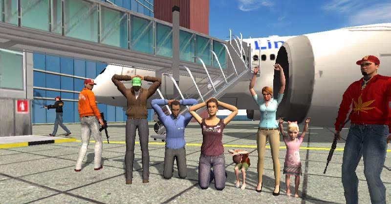 Passenger Airplane Games : Plane Hijack gameplay screenshot 2