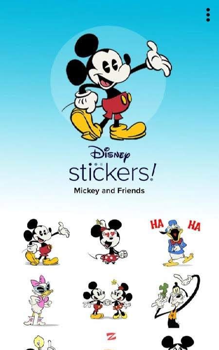Disney Stickers: Mickey & Friends screenshot 1