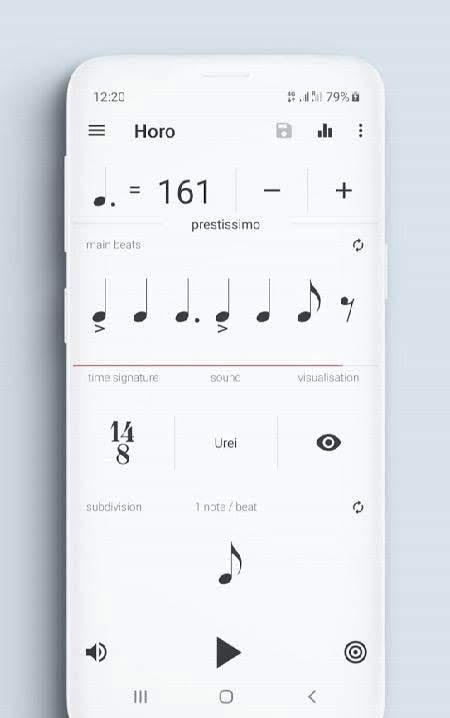 7Metronome: Pro Metronome screenshot 1