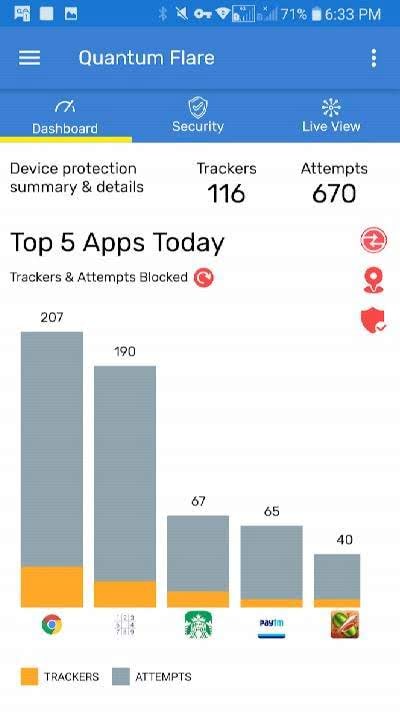 Quantum Flare Intelligent Firewall & Security screenshot 2