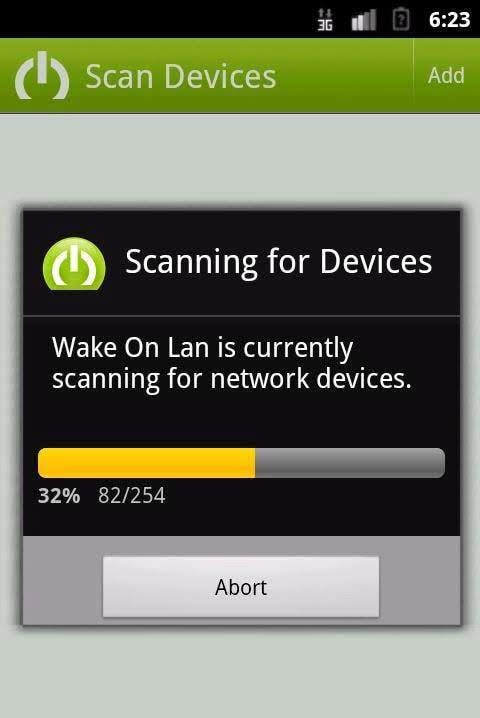 Wake on LAN - with Widget screenshot 4