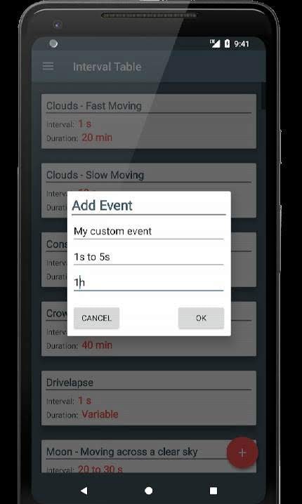 TimeLapse Calculator PRO screenshot 1
