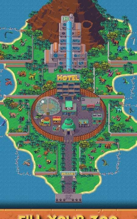Idle Dino Zoo gameplay screenshot 2