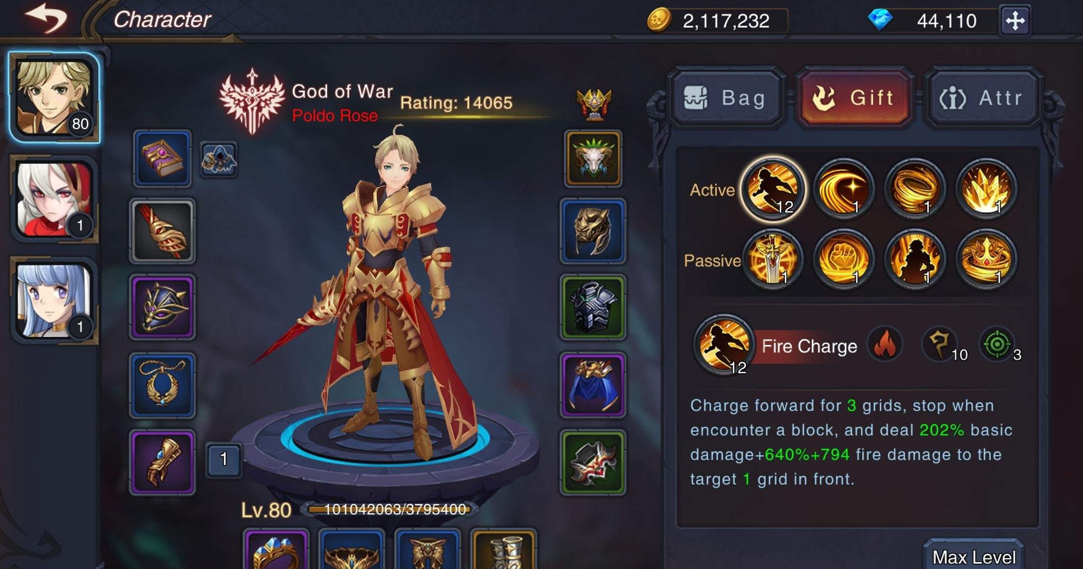 Castle Legend3: City of Eternity gameplay screenshot 2