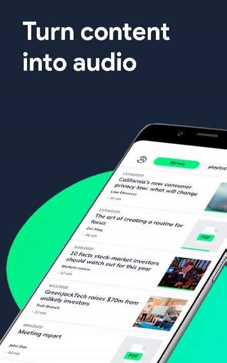 Elocance: Article, Newsletter, PDF Reader app screenshot 1