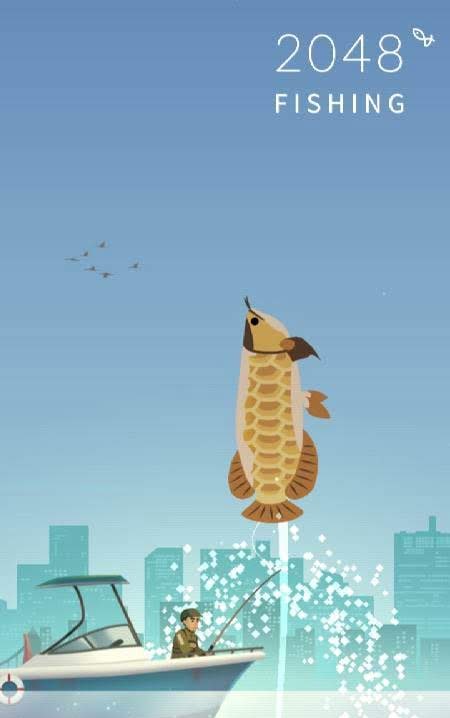 2048 Fishing screenshot 2