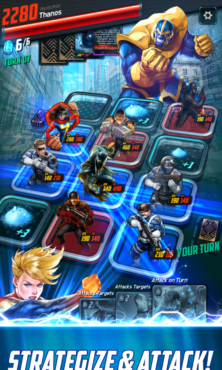 MARVEL Battle Lines screenshot 4