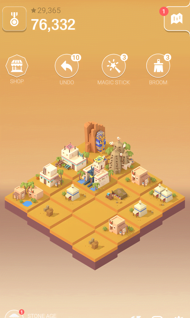 Age of 2048™: Civilization City Building (Puzzle) screenshot 1